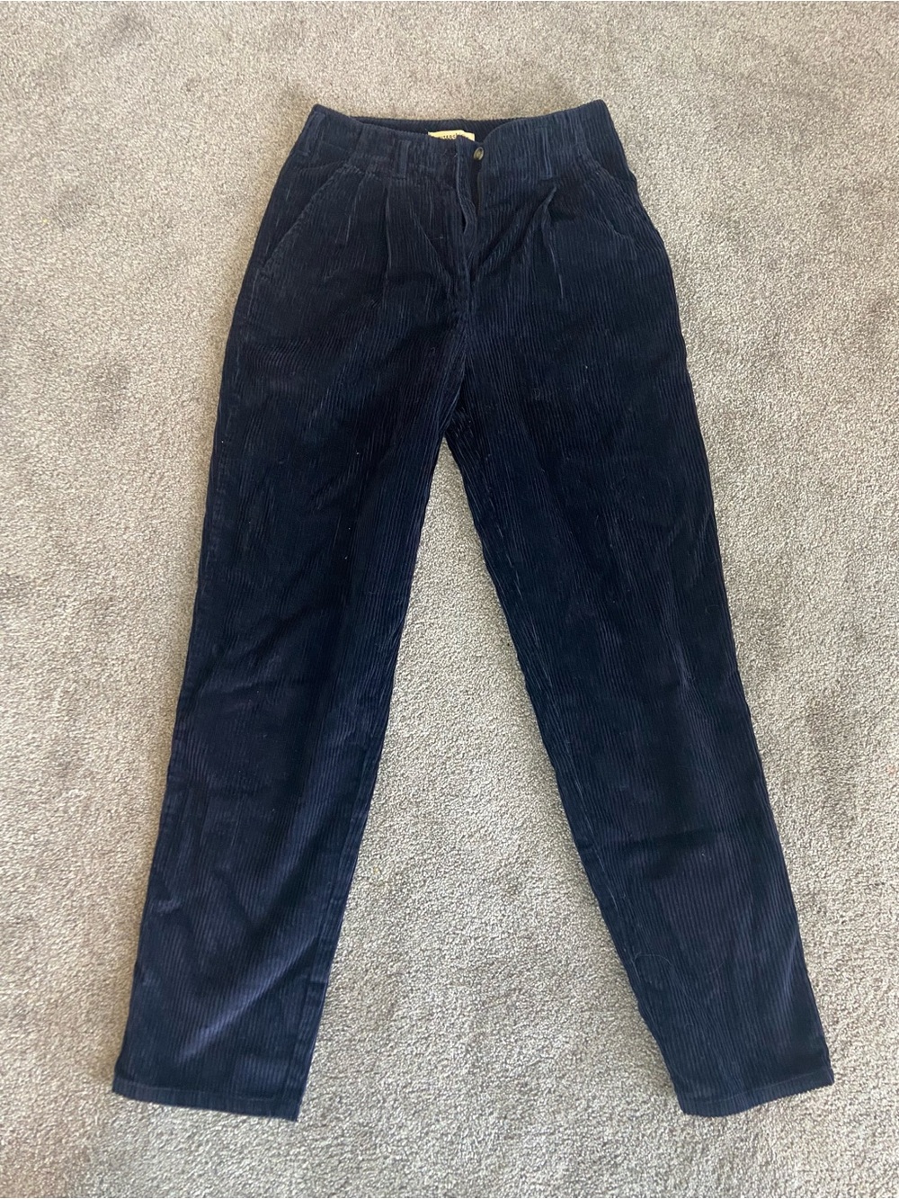 Vintage The Limited Chinos Navy Blue Corduroy Pants - Size 4